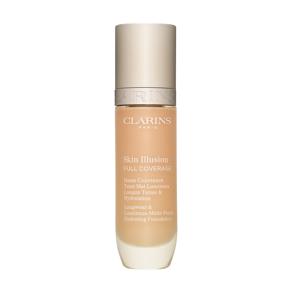 美品❤️CLARINS スキンイリュージョンフルカバレッジファンデーション　100 スキン イリュージョン フルカバレッジ ファンデーション / クラランス