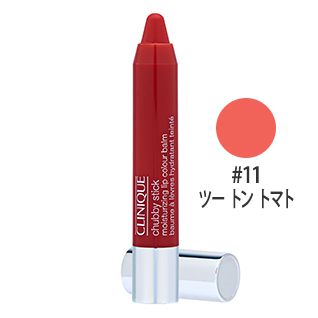チャビー スティック モイスチャライジング リップ カラー バーム #11(ツー トン トマト) 3g