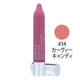 チャビー スティック モイスチャライジング リップ カラー バーム #14(カーヴィー キャンディ) 3g