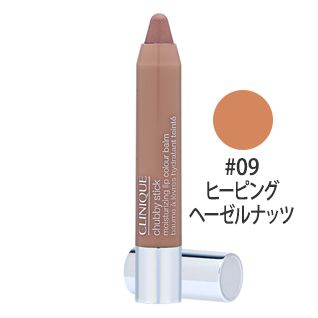 チャビー スティック モイスチャライジング リップ カラー バーム #09(ヒーピング ヘーゼルナッツ) 3g