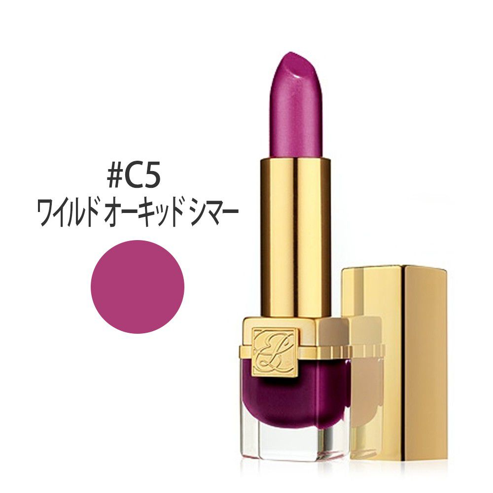ピュア カラー クリスタル シアー リップスティック #C5(ワイルド オーキッド シマー) 3.8g