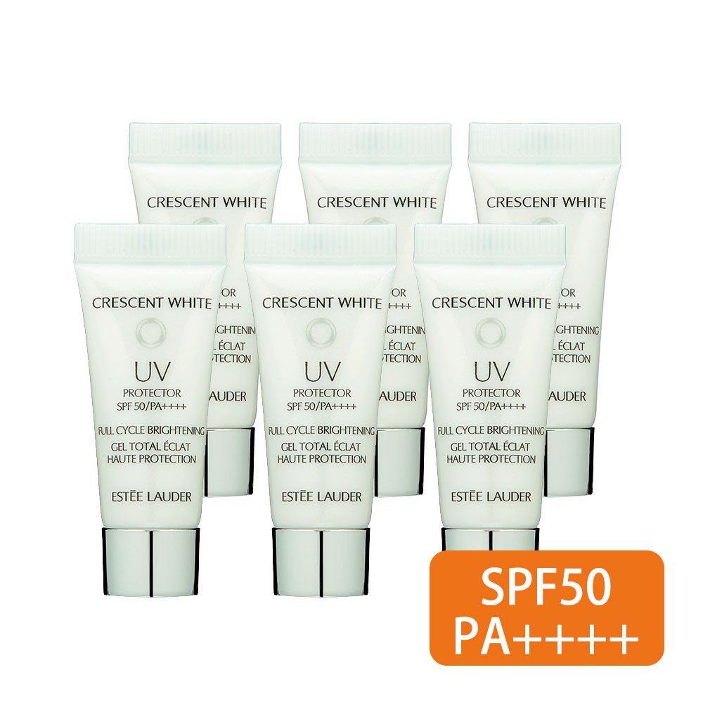 【ミニサイズ】クレッセント ホワイト UV プロテクター SPF50/PA++++ 5ml×6個(合計30ml)
