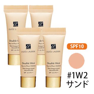 【ミニサイズ】ダブル ウェア ステイ イン プレイス メークアップ #1W2(サンド) 5ml×4個(20ml)