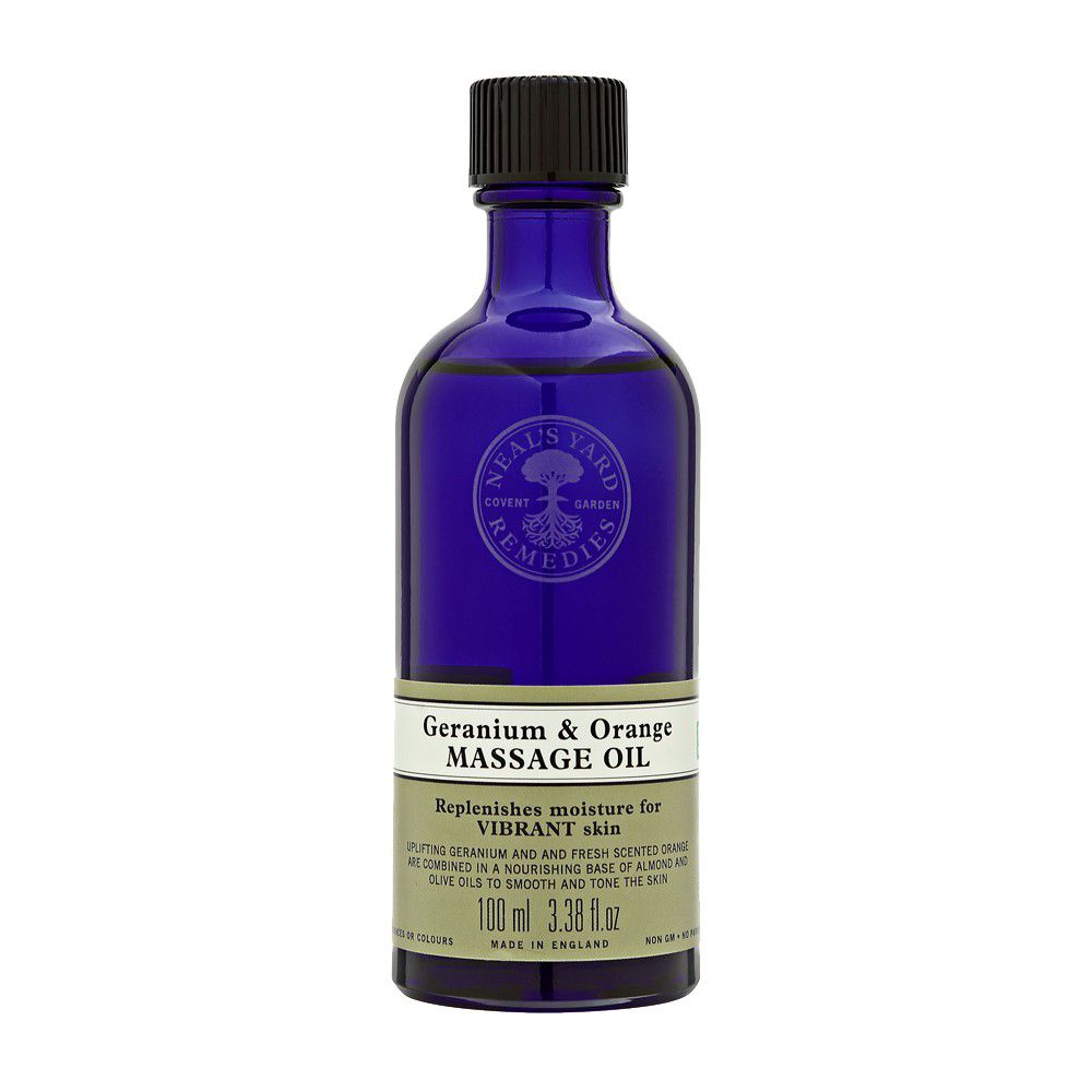 ゼラニウム&オレンジマッサージオイル 100ml