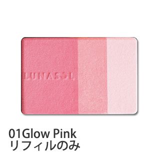 カラーリングチークス(グロウ)リフィルのみ #01(Glow Pink) 6.5g