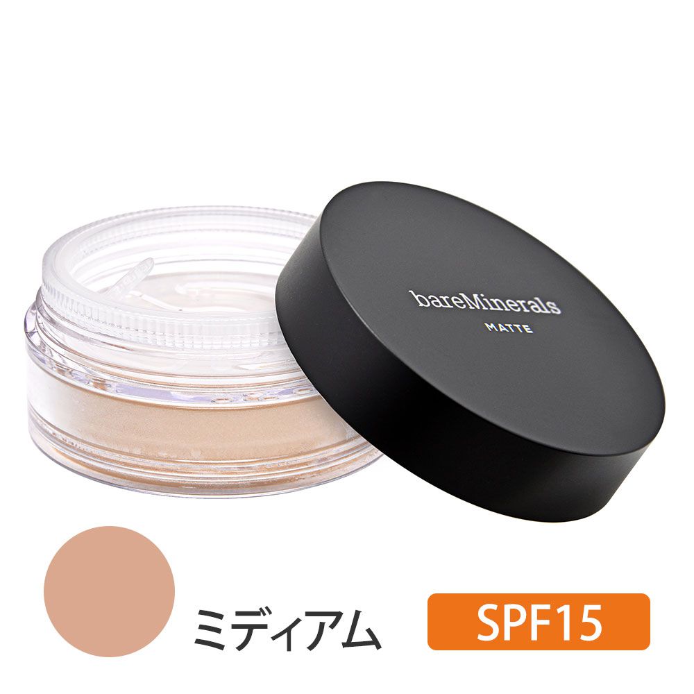 マット ファンデーション SPF15 (ミディアム) 6g