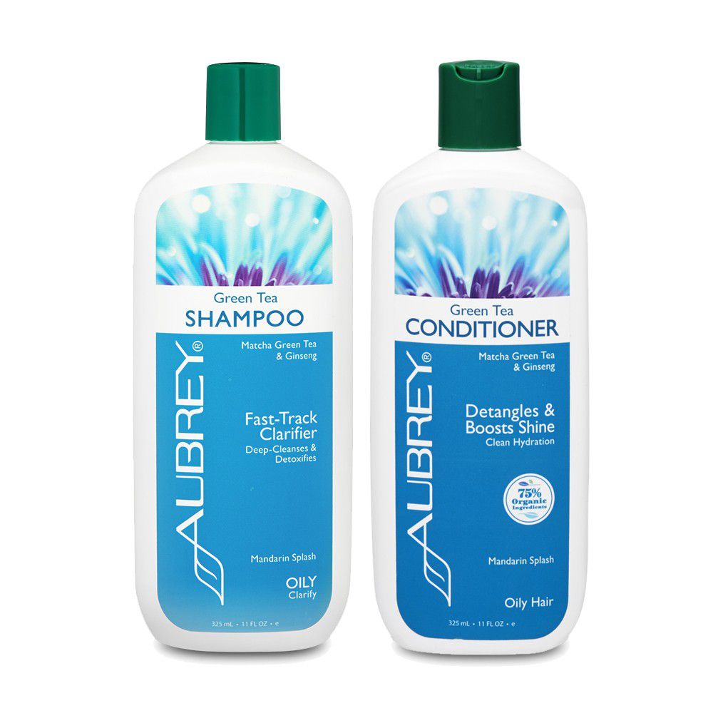 【セット】グリーンティ シャンプー+コンディショナー 各325ml