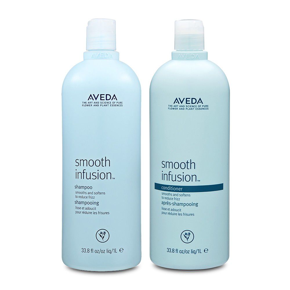 【セット】スムーズ インフュージョン シャンプー+コンディショナー 各1000ml