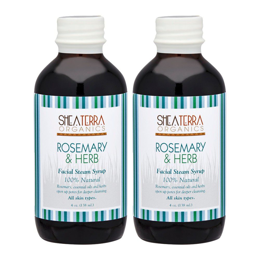 ローズマリー&ハーブ フェイシャル スチーム シロップ 138ml×2本(合計276ml