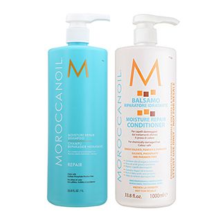 【セット】モイスチャー リペラシオン シャンプー+コンディショナー 各1000ml