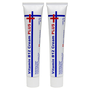 【お得な2個セット】ビタミン B12 クリーム プラス モイスチャライジング クリーム 50ml x2