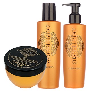 【セット】オロフルイド シャンプー+コンディショナー+マスク 各200ml+250ml