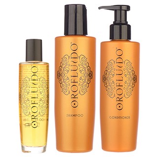 【セット】オロフルイド シャンプー+コンディショナー+ヘアエッセンス 各200ml+100ml