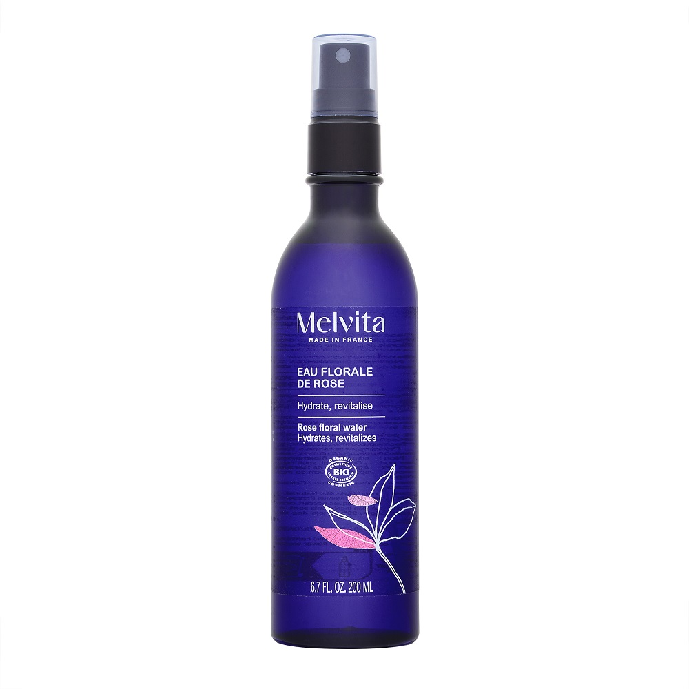 フラワーウォーター リセットミスト ローズ(200ml/6.7fl.oz.)｜Melvita