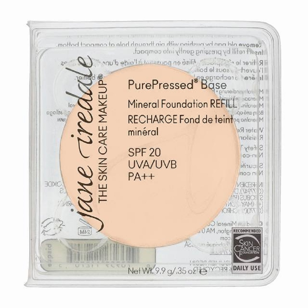ピュアプレストベース ミネラルファンデーション SPF20/PA++ ウォームシルク（リフィル） 9.9g
