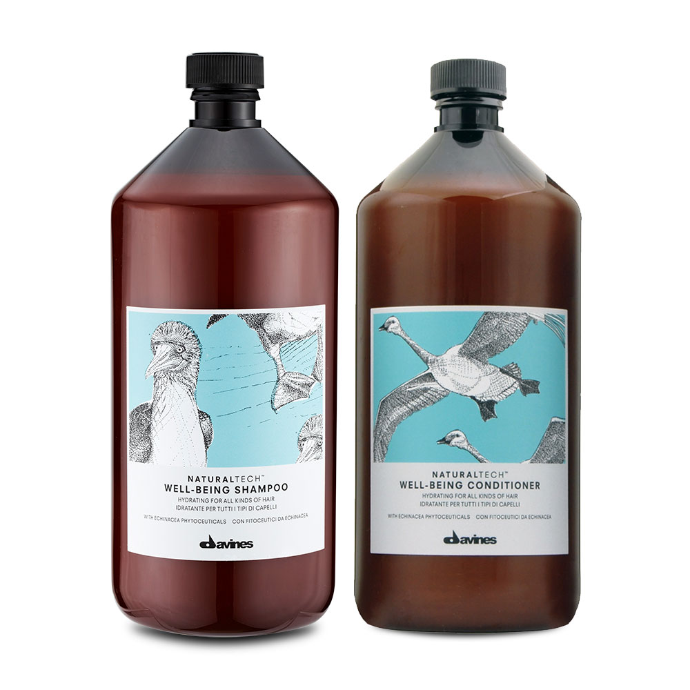 【セット】ナチュラルテック シャンプー<W > +コンディショナー<W> 各1000ml
