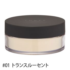 THREE アルティメイトダイアフェネス ルースパウダー #01(トランスルーセント) 17g