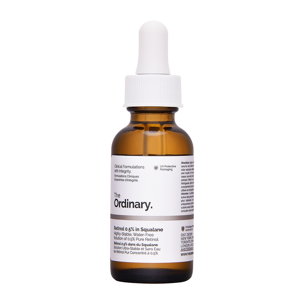レチノール セラム 0.5% スクワラン  30ml